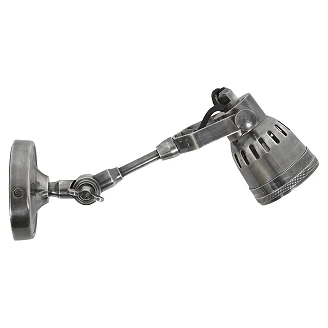 KS Verlichting Vegglampe Dreibar Mulberry Sølv