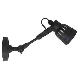 KS Verlichting Vegglampe Dreibar Mulberry Svart