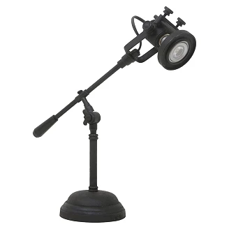 KS Verlichting Bordlampe Prescott Svart