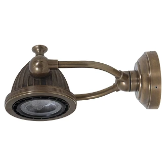 KS Verlichting Vegglampe Benton Bronse Ø10 cm