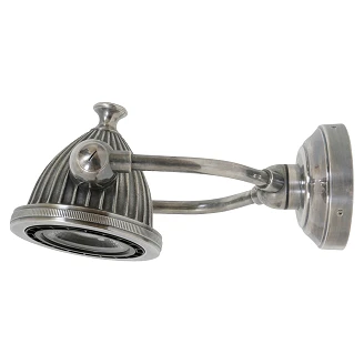 KS Verlichting Vegglampe Benton Sølv Ø10 cm