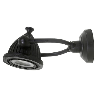 KS Verlichting Vegglampe Benton Svart Ø10 cm