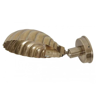 KS Verlichting Vegglampe Belize Messing