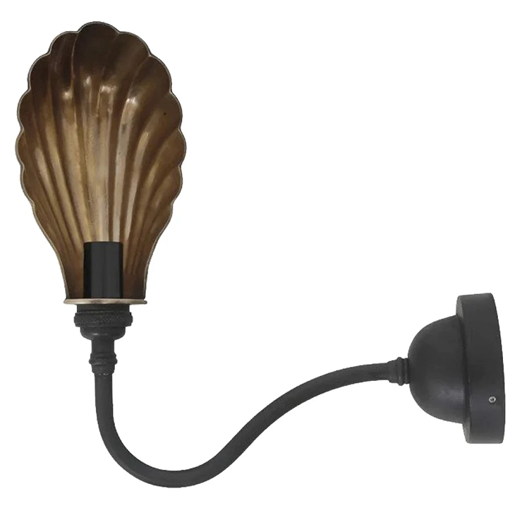 KS Verlichting Vegglampe Biscay Svart