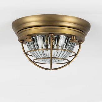 KS Verlichting Vegglampe Bellamy Messing
