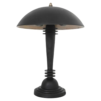 KS Verlichting Bordlampe Dax Antikk Svart