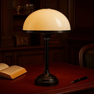 KS Verlichting Bordlampe Florence Svart