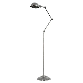 KS Verlichting Gulvlampe Nova Antiek Antikk Sølv