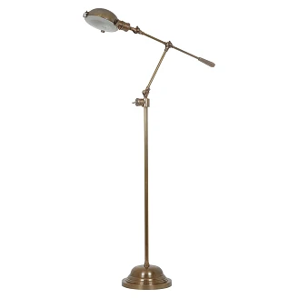 KS Verlichting Gulvlampe Royce Messing