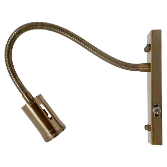 KS Verlichting Vegglampe Justerbar Ferrol Messing
