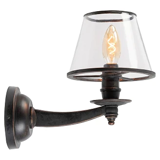 KS Verlichting Vegglampe Dufay Svart