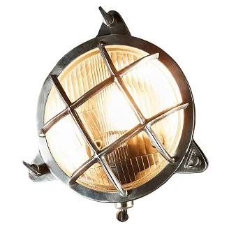 KS Verlichting Vegglampe Clipper Sølv