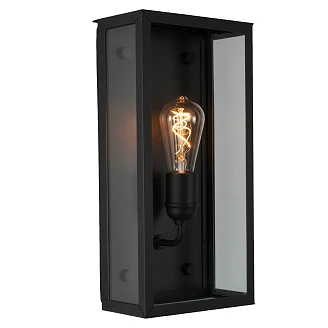 KS Verlichting Vegglampe Biarritz Antikk Svart