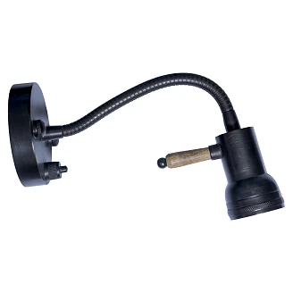 KS Verlichting Vegglampe Twister Svart
