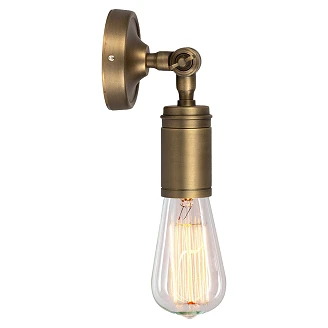 KS Verlichting Vegglampe Emeli Messing
