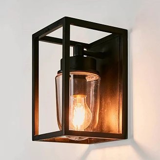 KS Verlichting Vegglampe Fitzroy Svart