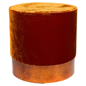 Sittpuff Darien Orange Ø50 cm