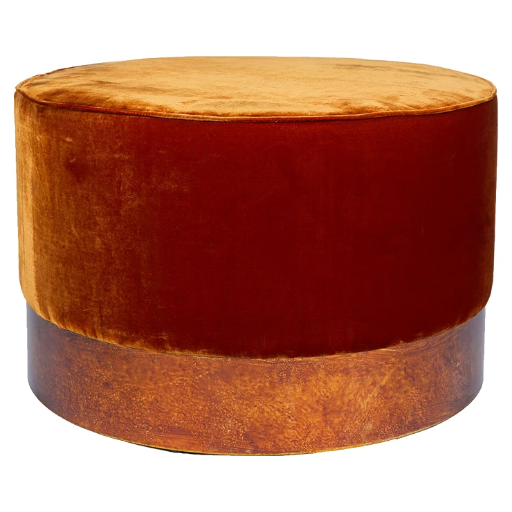 Sittpuff Darien Orange Ø70 cm