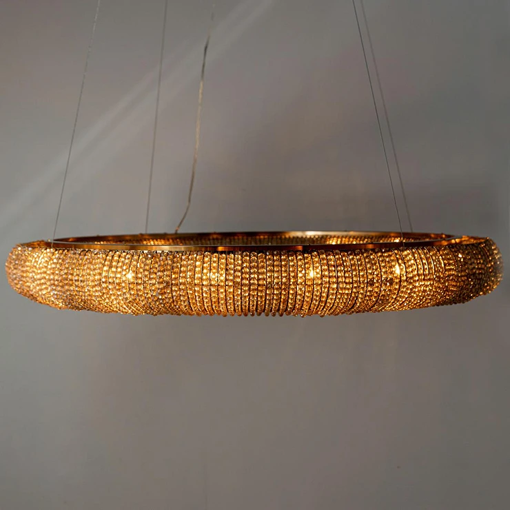 Hängande Lampa L Zavelle Guld