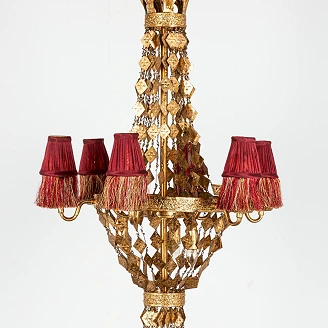 Hängande Lampa S Calisse Guld
