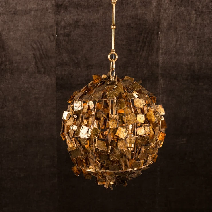 Hängande Lampa S Avessia Guld