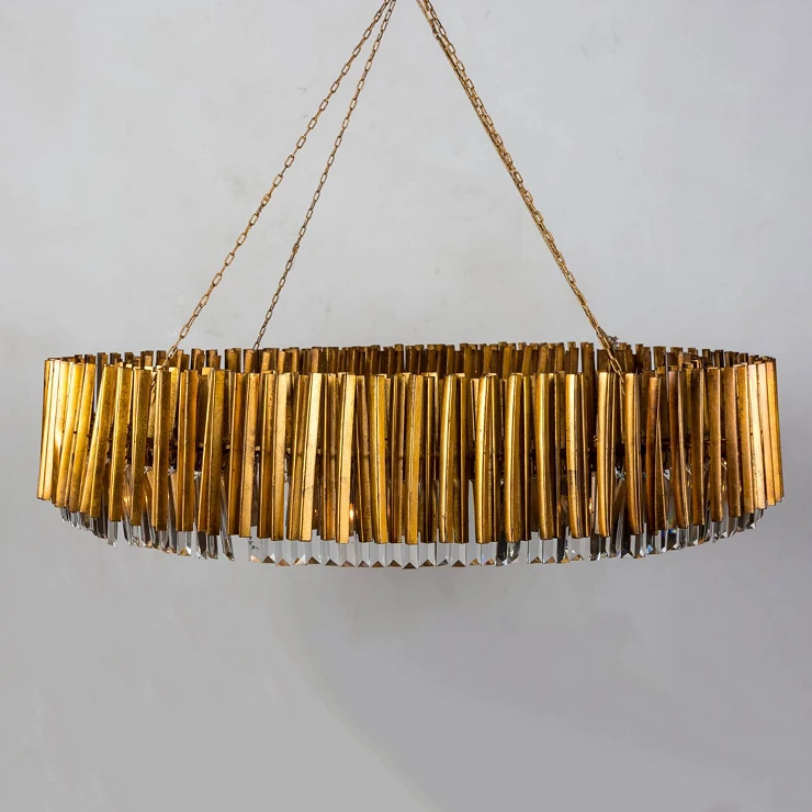 Hängande Lampa L Vantor Guld