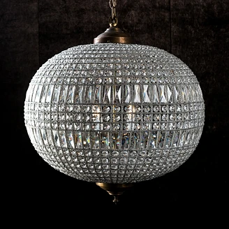 Hängande Lampa XXL Malven Brons