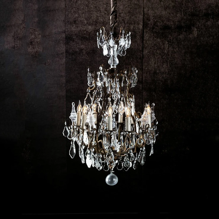 Hängande Lampa Aurevon Brons