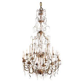 Hängande Lampa Veltrane Brons