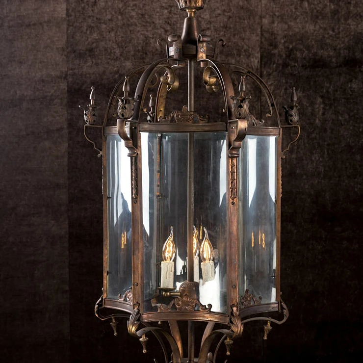 Hängande Lampa Mavique Brons
