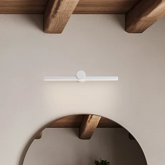 Nova Luce Vegglampe Breggo Hvit Matt 61 cm