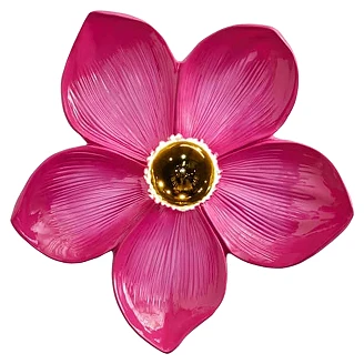 Werner Voss Vegglampe Flower Beta Rosa