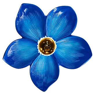 Werner Voss Vegglampe Flower Beta Blå