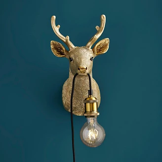 Werner Voss Vegglampe Baby Harry Gull