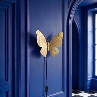 Werner Voss Vegglampe Butterfly Gull