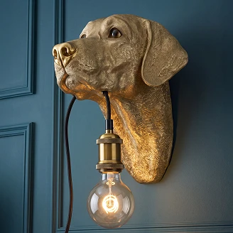 Werner Voss Vegglampe Lucky Gull