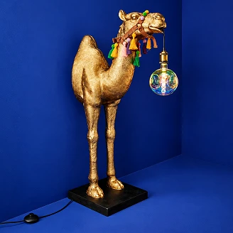 Werner Voss Gulvlampe Kamal Gull