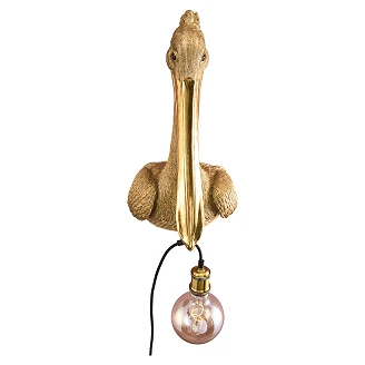 Werner Voss Vegglampe Pelikan Gull
