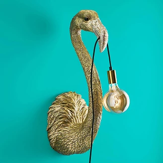 Werner Voss Vegglampe Tiffany Beta Gull