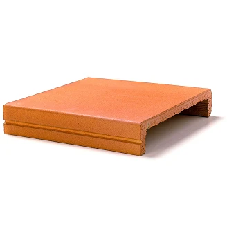 Skånsk Natural Terracotta Ledestang Matt 24x16 cm