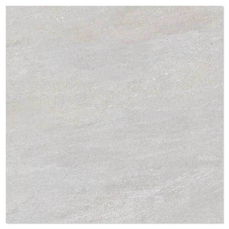 Gulvflis Kalkora Grå Matt 80x80 cm