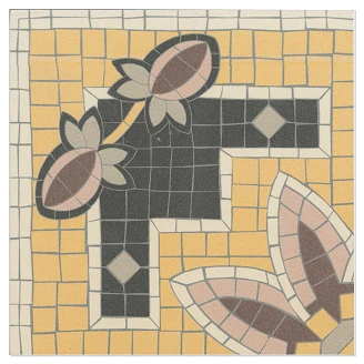 Revoir Paris Gulvflis Bel-Histoire Octavie Coin B Matt 15x15 cm