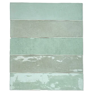 Revoir Paris Veggflis Atelier Vert d'Eau Blank 6x25 cm