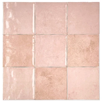 Revoir Paris Veggflis Atelier Vieux Rose Blank 10x10 cm