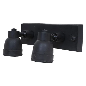 KS Verlichting Spotlight Duo IP54 Indigo Svart